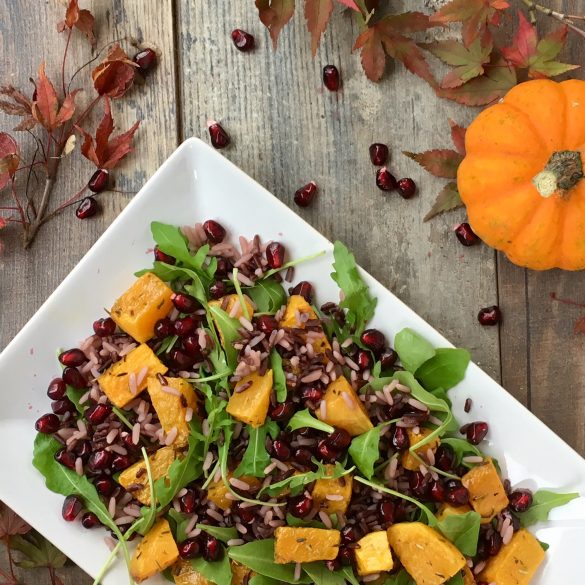 insalata zucca e riso