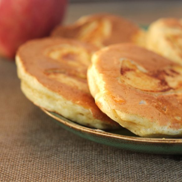 pancakes con mele