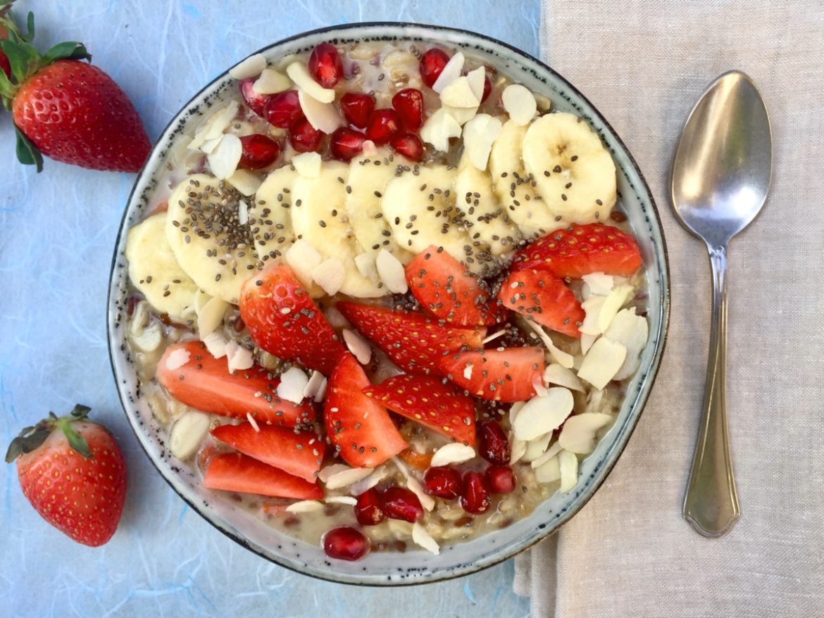 fiocchi di avena con latte