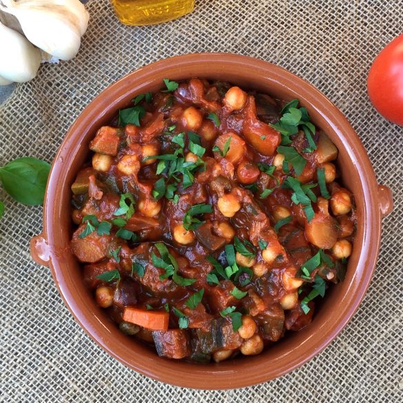 gulash di verdure con ceci