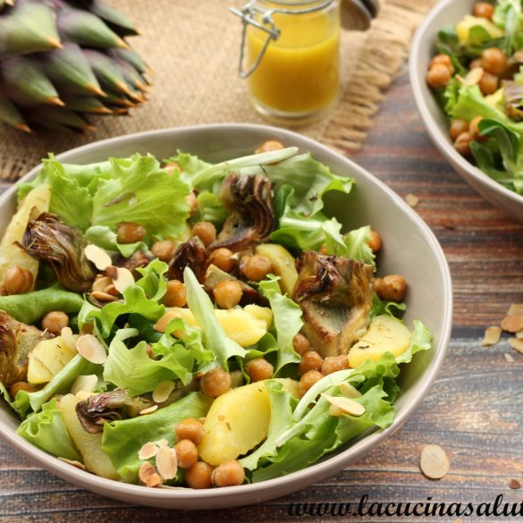 insalata di carciofi e patate