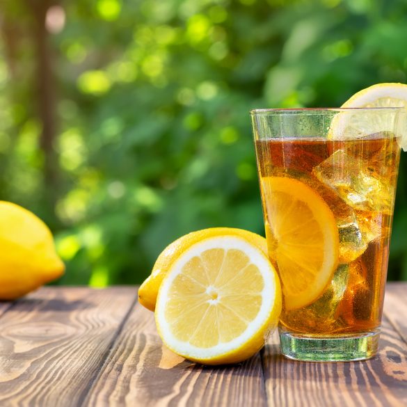 ice tea con limone