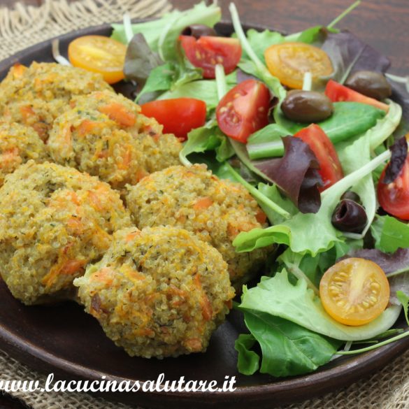 cotolette di quinoa e salmone