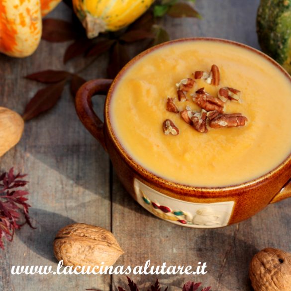 valuttata di zucca con burro di noci