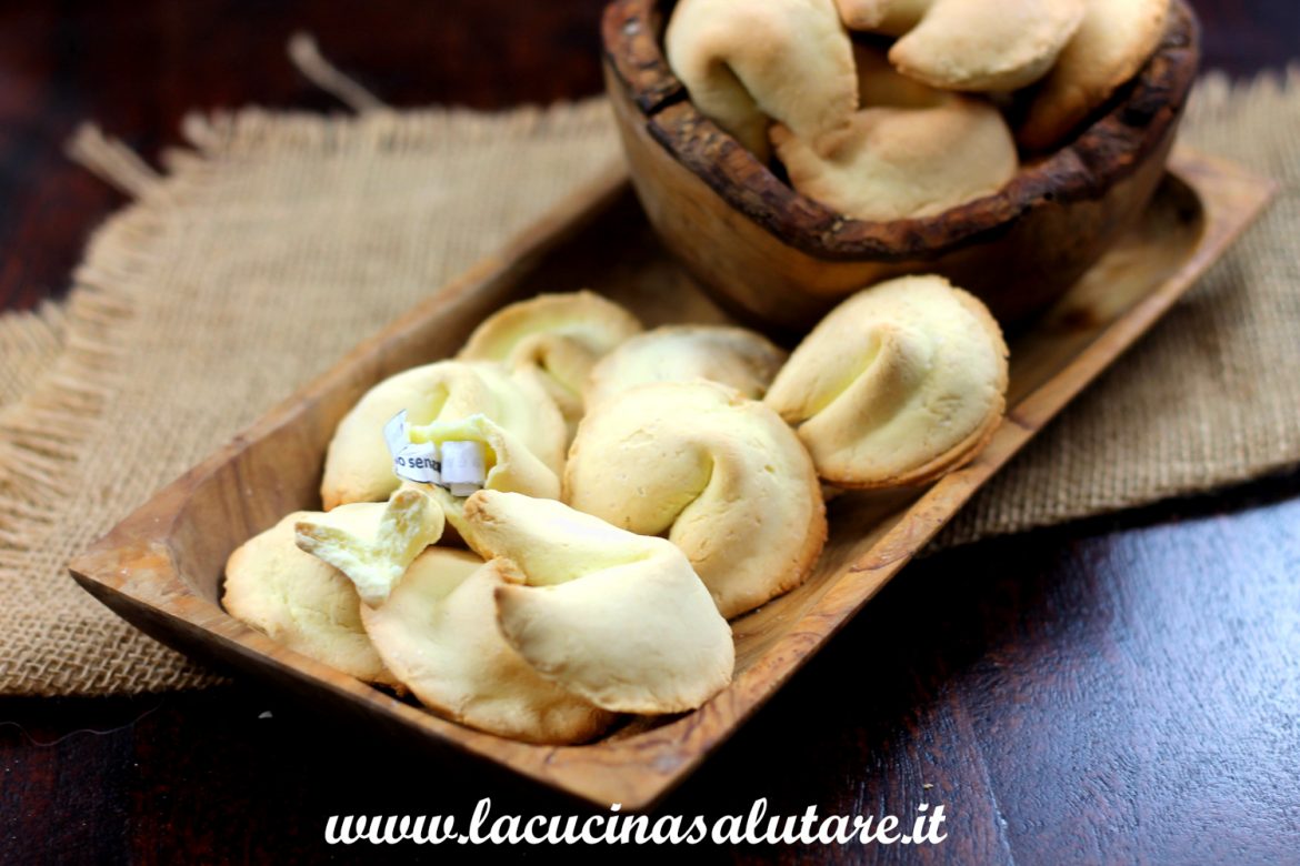biscotti della fortuna senza glutine