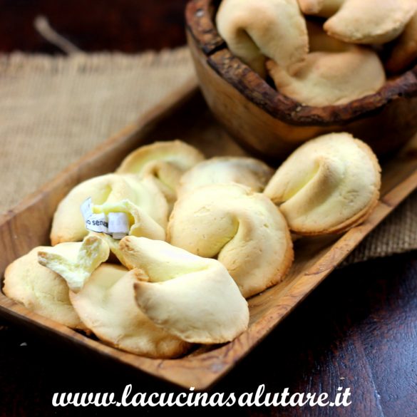 biscotti della fortuna senza glutine