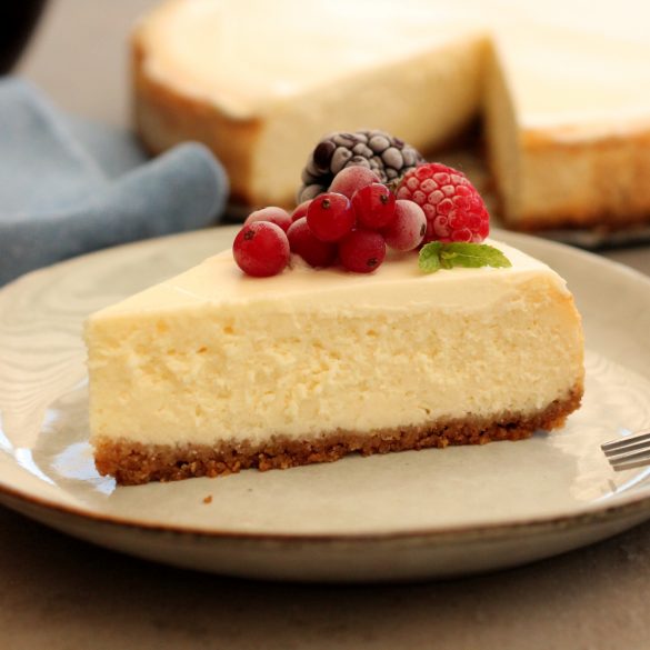 cheesecake alla vaniglia con skyr cheesecake con philadelphia
