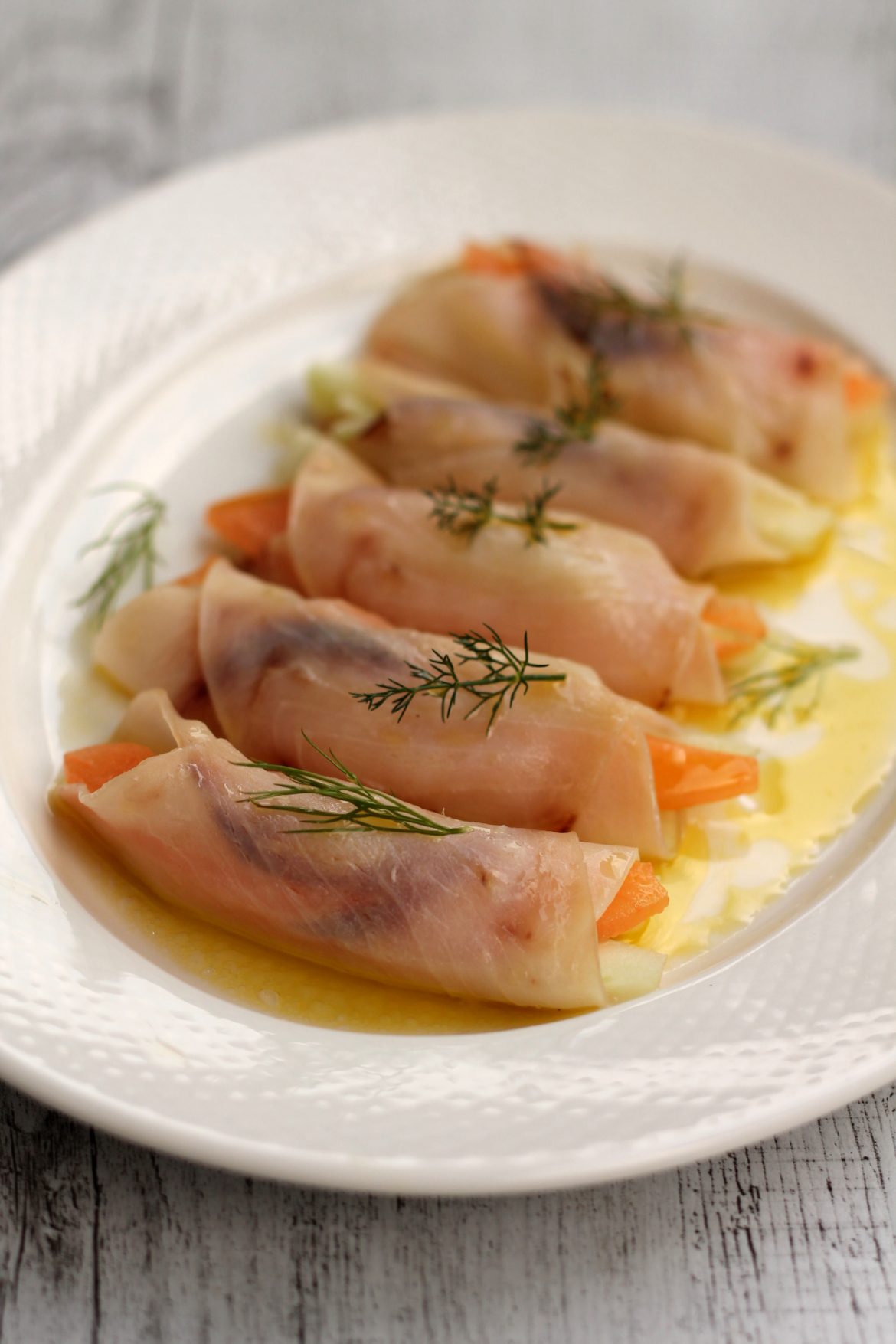 carpaccio di pesce spada e melone