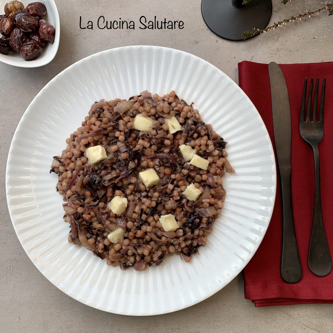 fregola sarda risottata