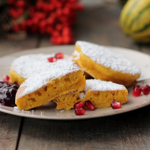 pancakes di zucca