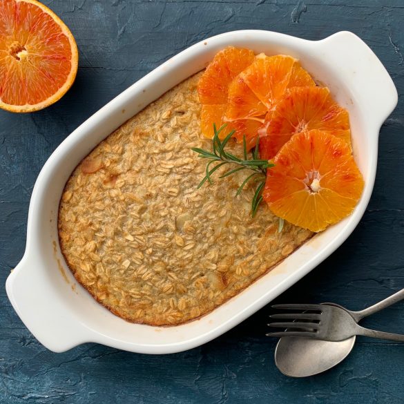 porridge al forno d’arance