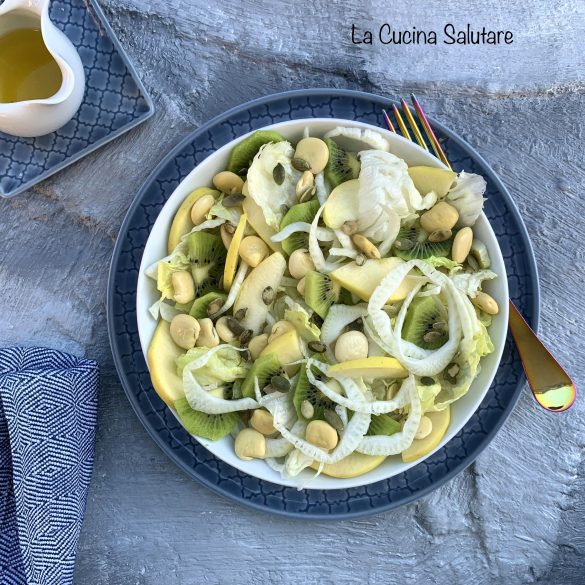 insalata di lupini e kiwi