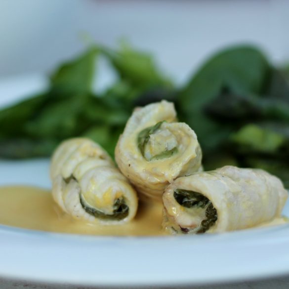 involtini di sogliola filetti di sogliola all'arancia
