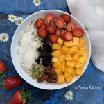 Porridge al cocco con frutta