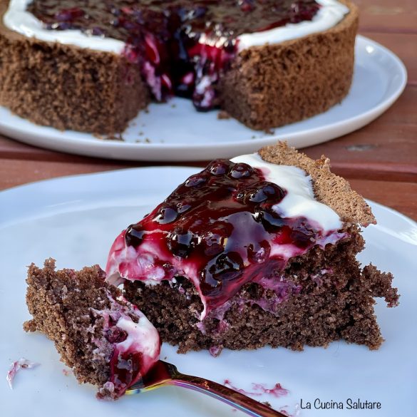 Torta di mandorle al cacao senza farina torta senza glutine