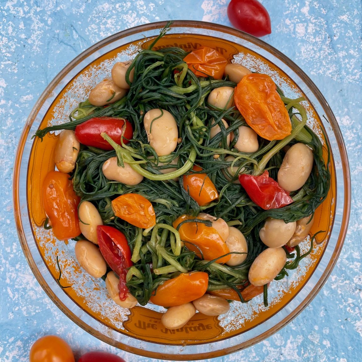 Agretti ricetta vegan