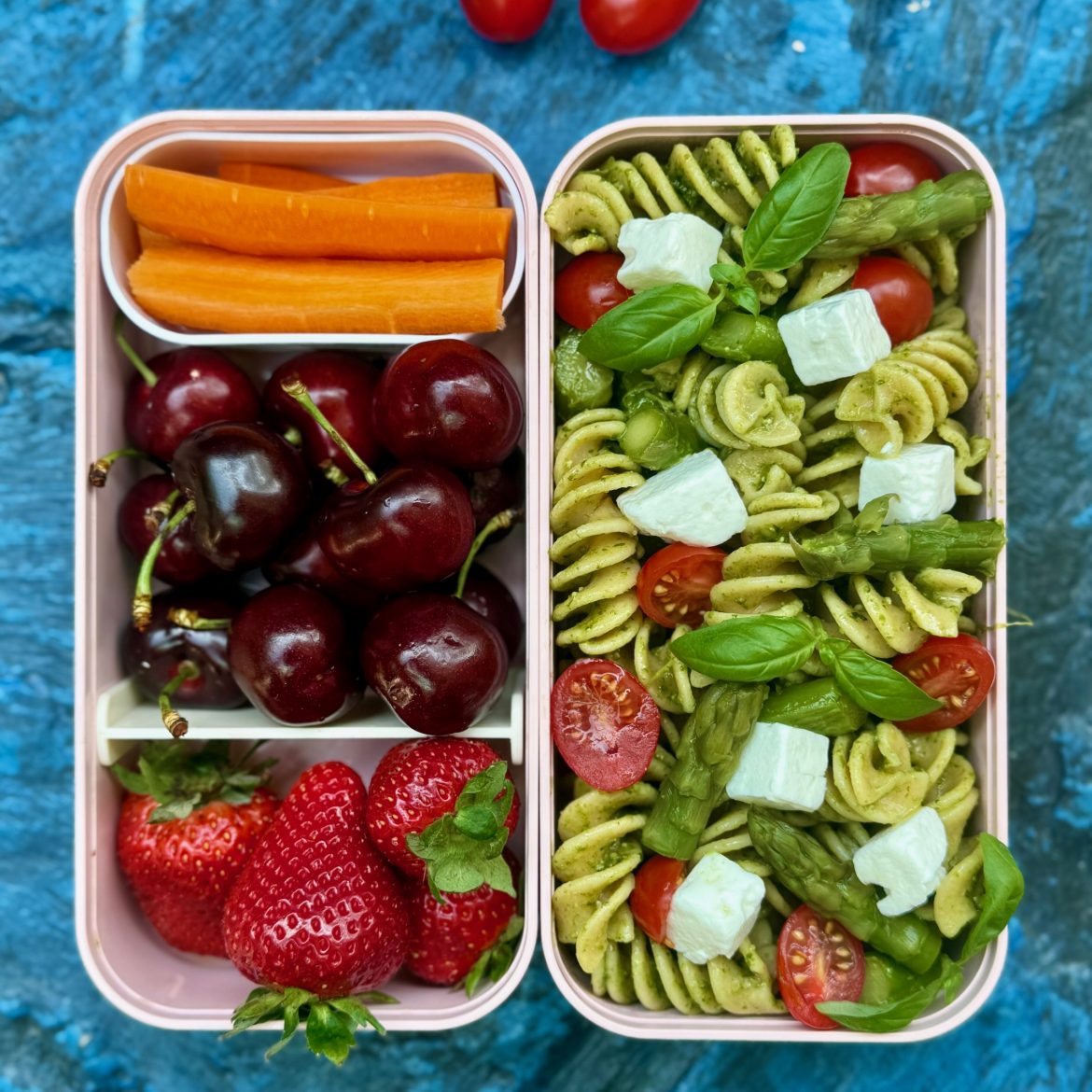 Pranzo al lavoro, pasta fredda di ceci