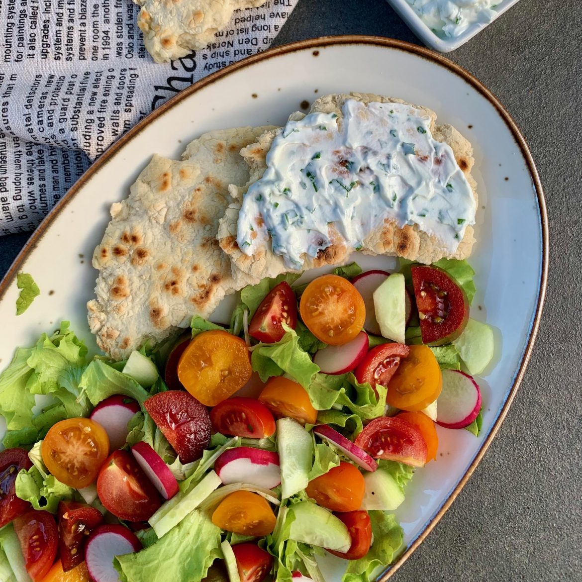 Piatto estivo leggero